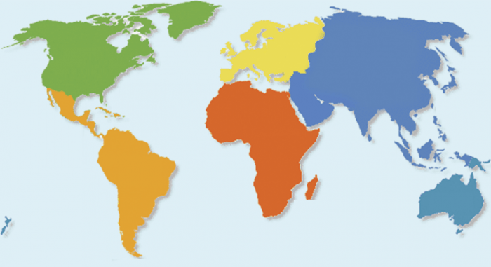dilsiz dünya haritası