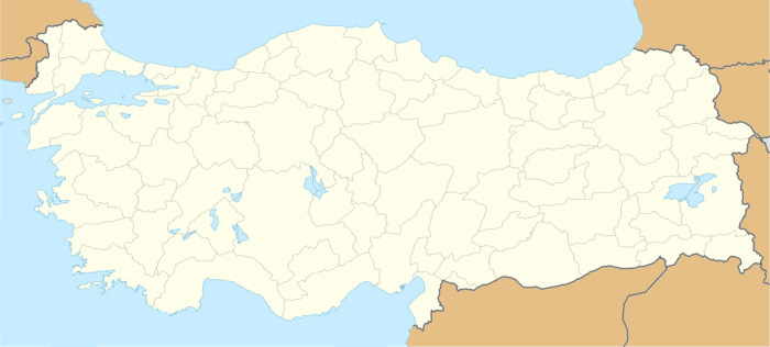 Türkiye dilsiz haritası iller