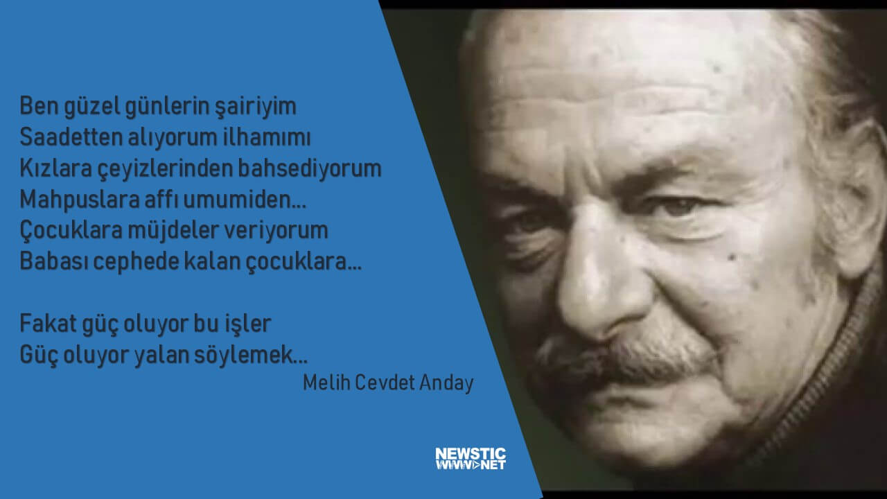turkish-writers-poets-artists-melih cevdet anday'in hayati-siirleri-Teknenin-olumu-Telgrafhane-ani-sinanay